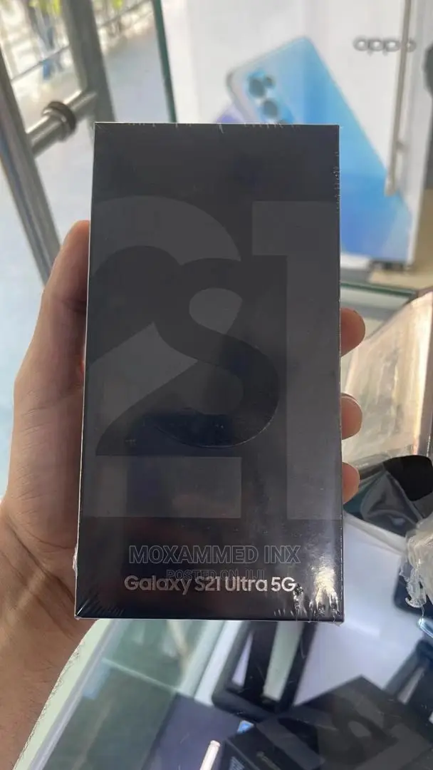 New Samsung Galaxy S21 Ultra 5G 256 GB Black
