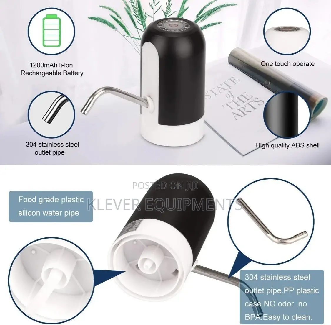 Rechargeable Water Pump Dispenser