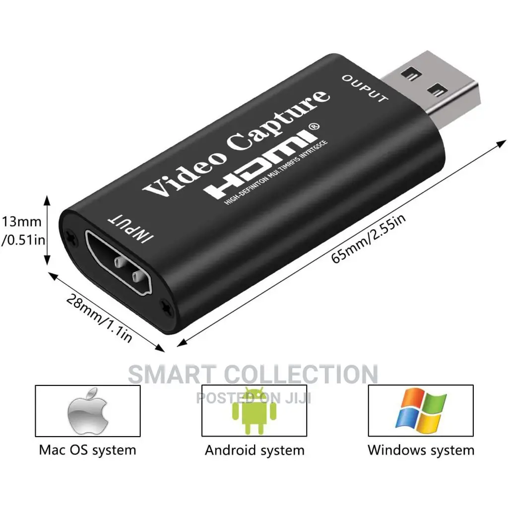HDMI Video Capture Devicefor Livestream,Broadcast,Conference