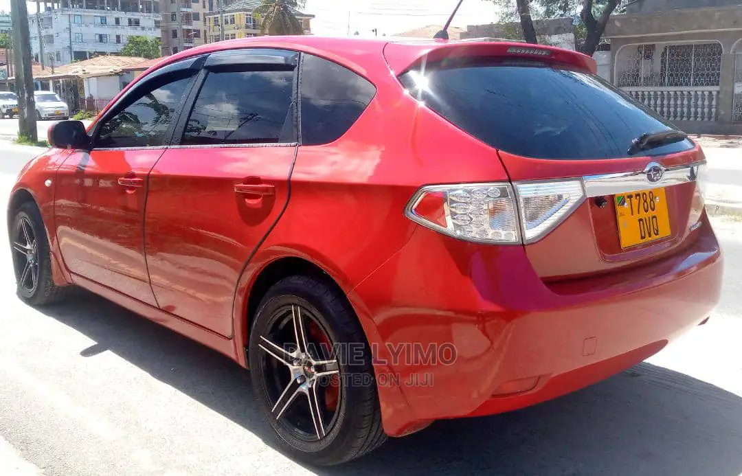 Subaru Impreza 2009 Red