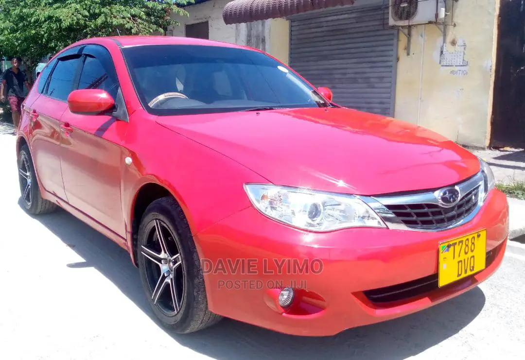 Subaru Impreza 2009 Red