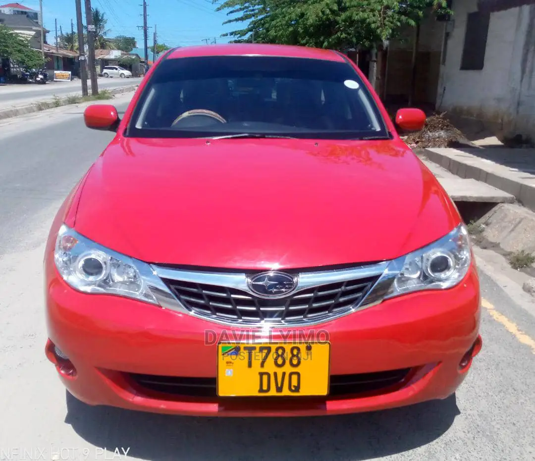 Subaru Impreza 2009 Red