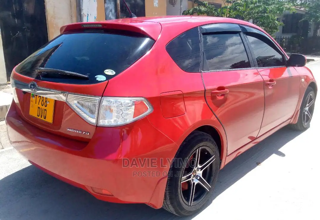 Subaru Impreza 2009 Red