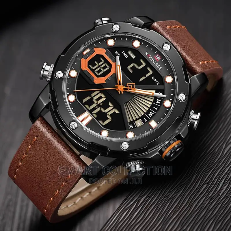 NAVIFORCE Men Watch Top Luxury Brand Sports Waterproof