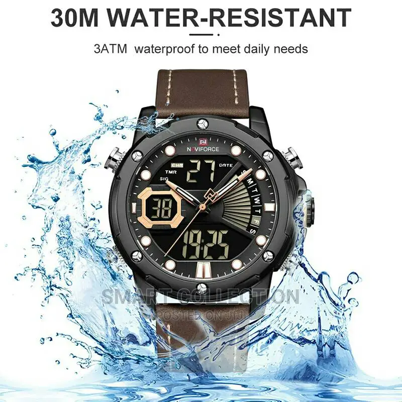 NAVIFORCE Men Watch Top Luxury Brand Sports Waterproof
