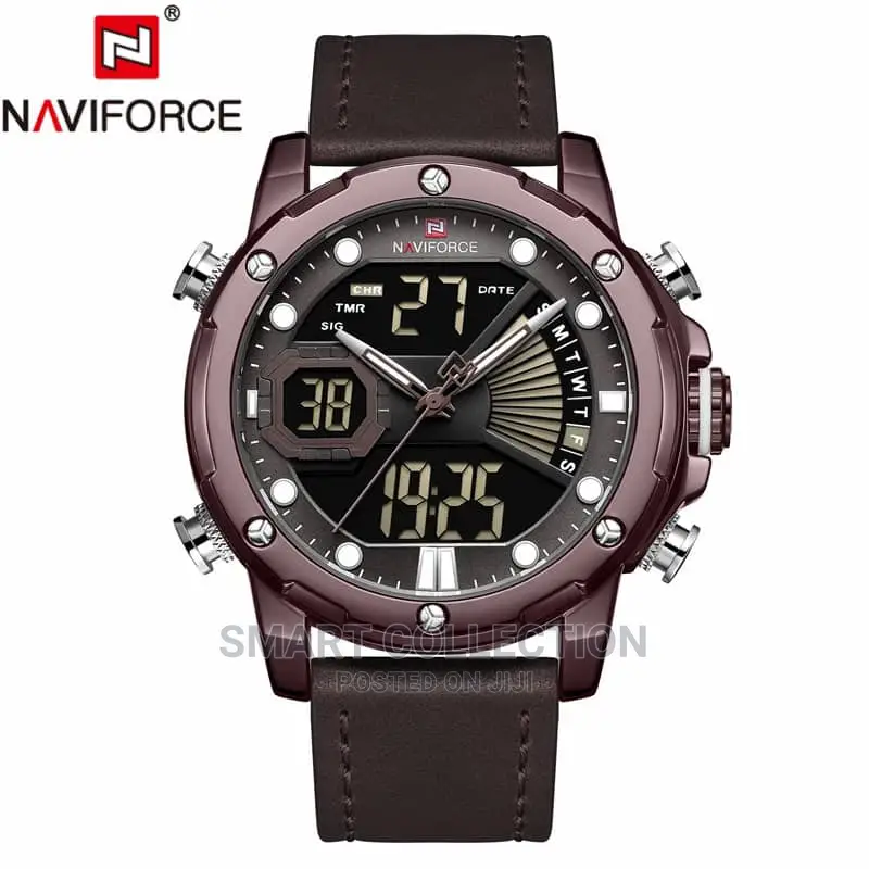 NAVIFORCE Men Watch Top Luxury Brand Sports Waterproof