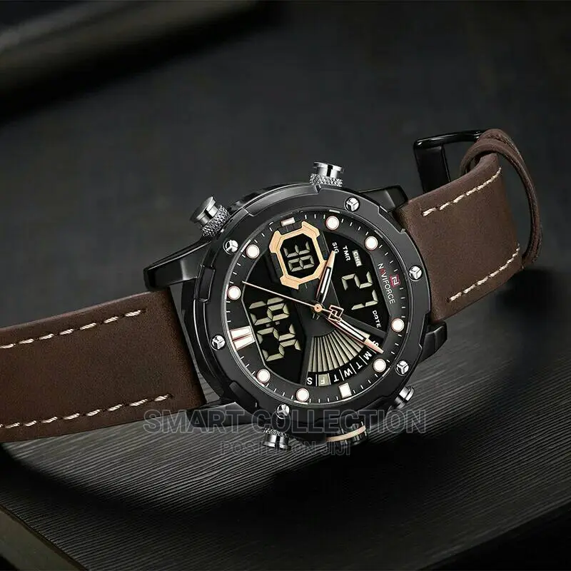 NAVIFORCE Men Watch Top Luxury Brand Sports Waterproof