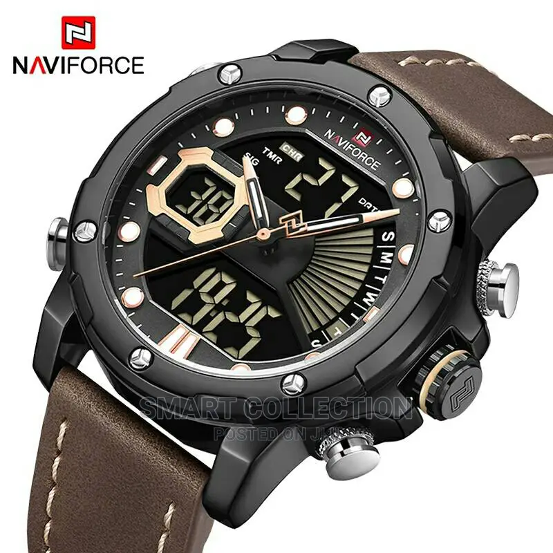 NAVIFORCE Men Watch Top Luxury Brand Sports Waterproof