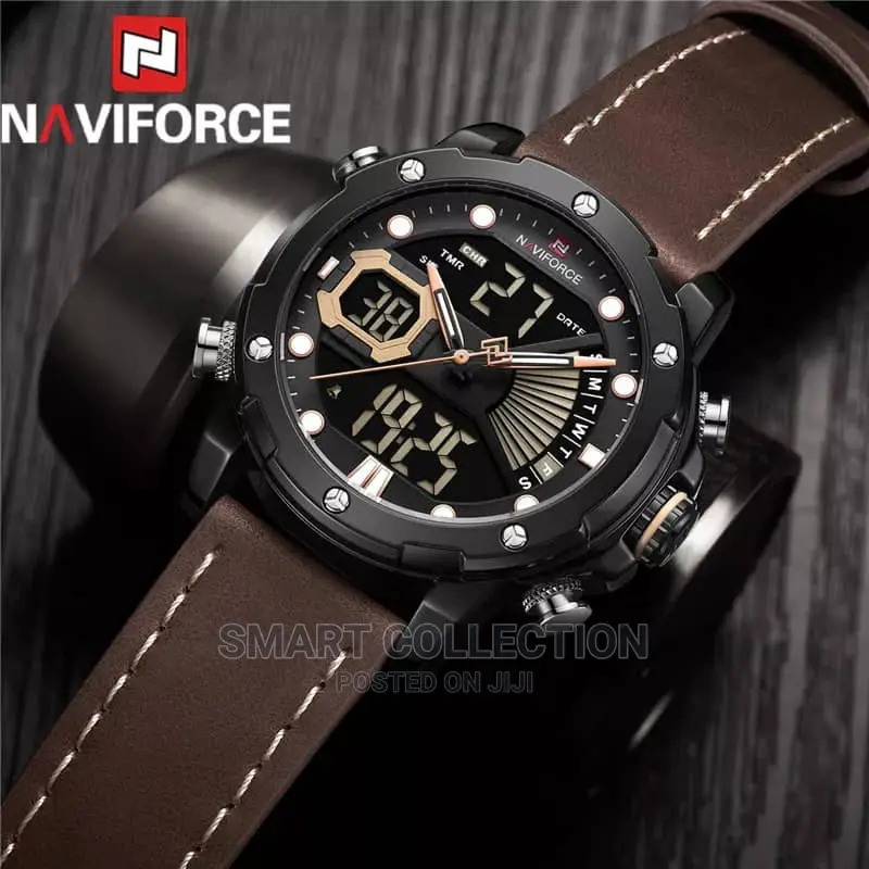 NAVIFORCE Men Watch Top Luxury Brand Sports Waterproof