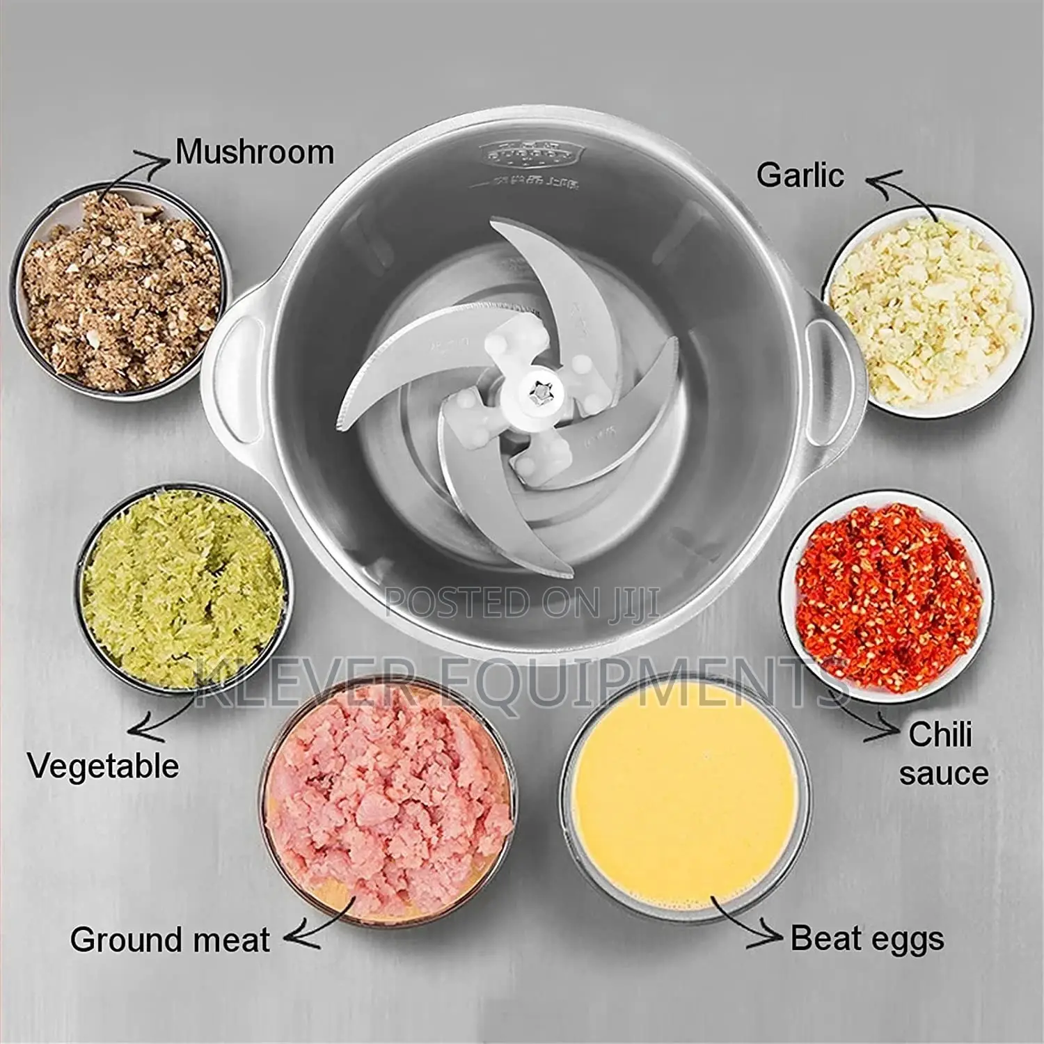 Stainless Steel Food Chopper