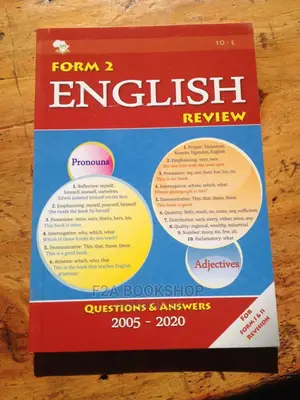 Form Two English Review