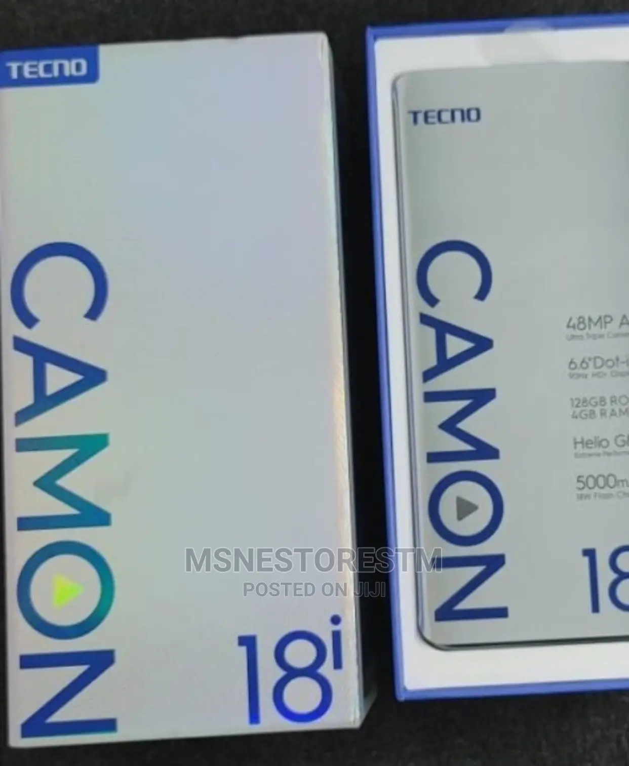 New Tecno Camon 18i 128 GB Black