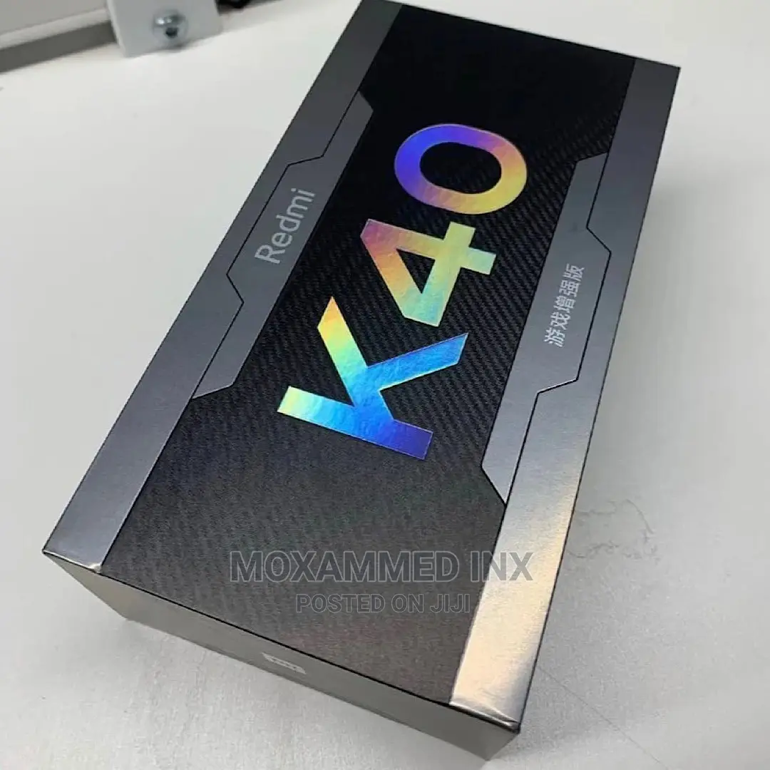 New Xiaomi Redmi K40 128 GB Black