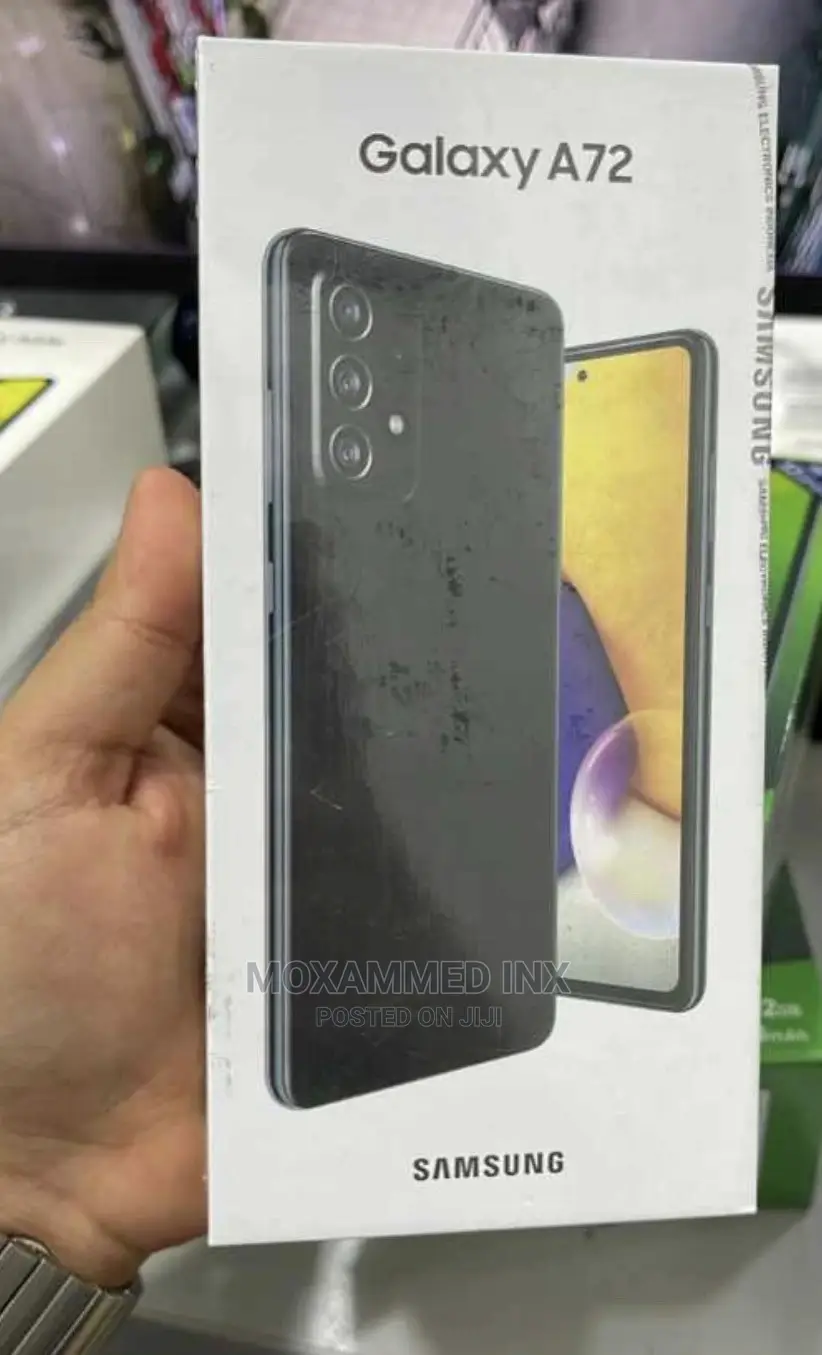 New Samsung Galaxy A72 5G 128 GB Black