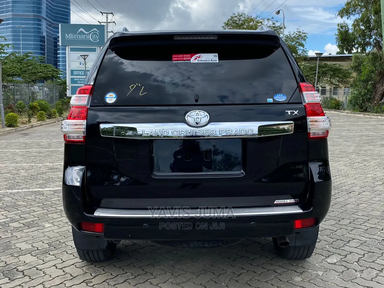 Toyota Land Cruiser Prado 2015 Matt Black