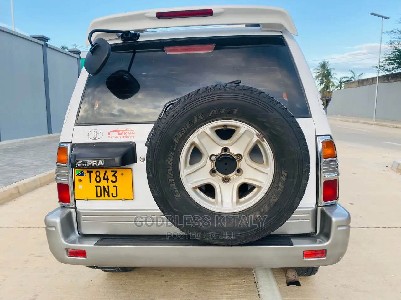 Toyota Land Cruiser 1997 90 Silver