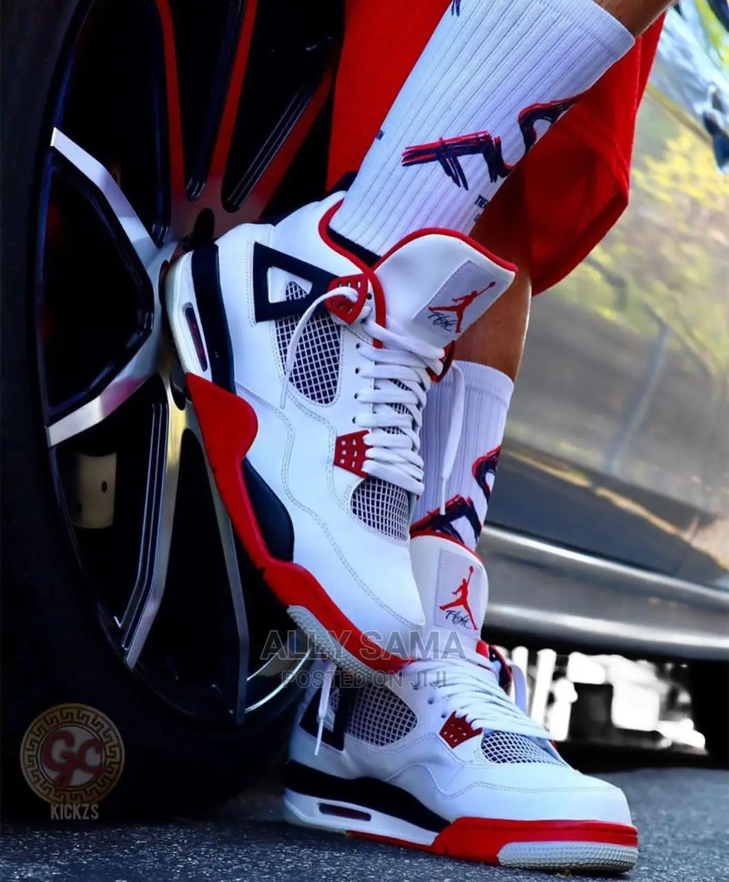 Jordan Red White