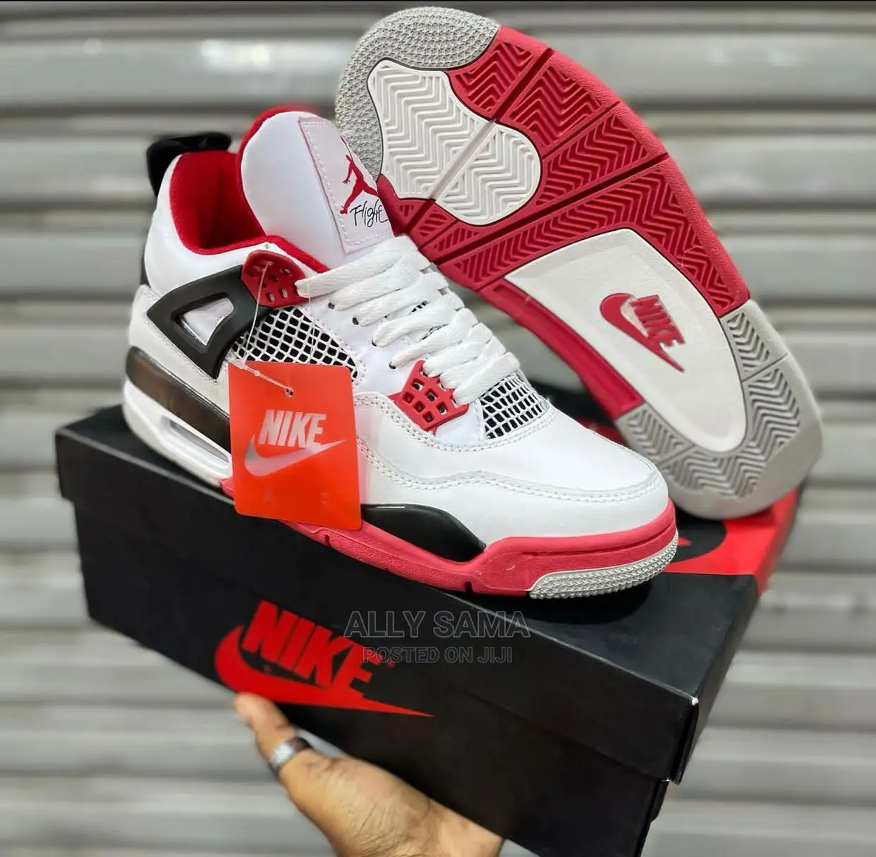 Jordan Red White