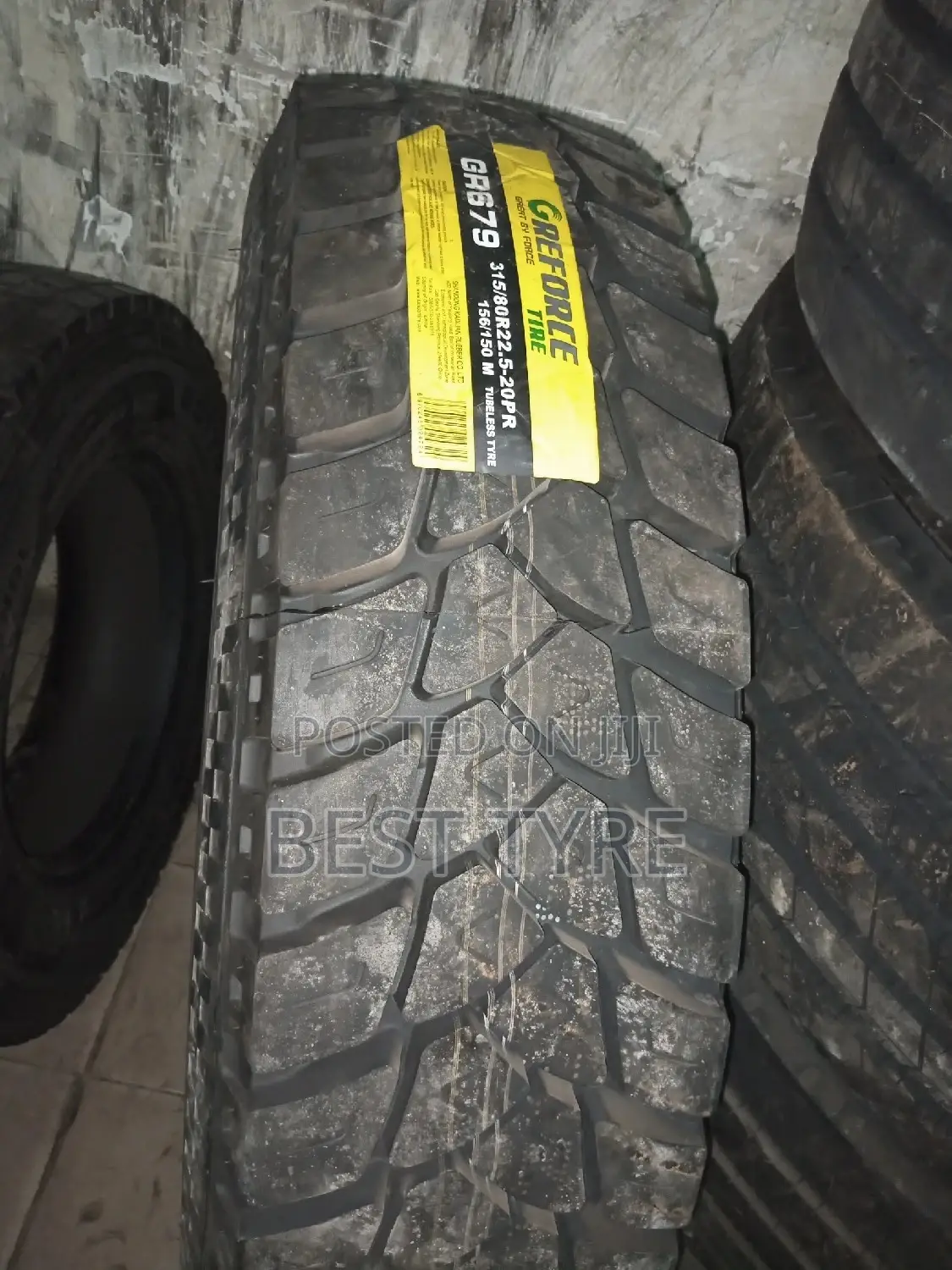 Greforce Tyre Size 315/80 R22.5 20PR and 385/65 R22.5 20PR