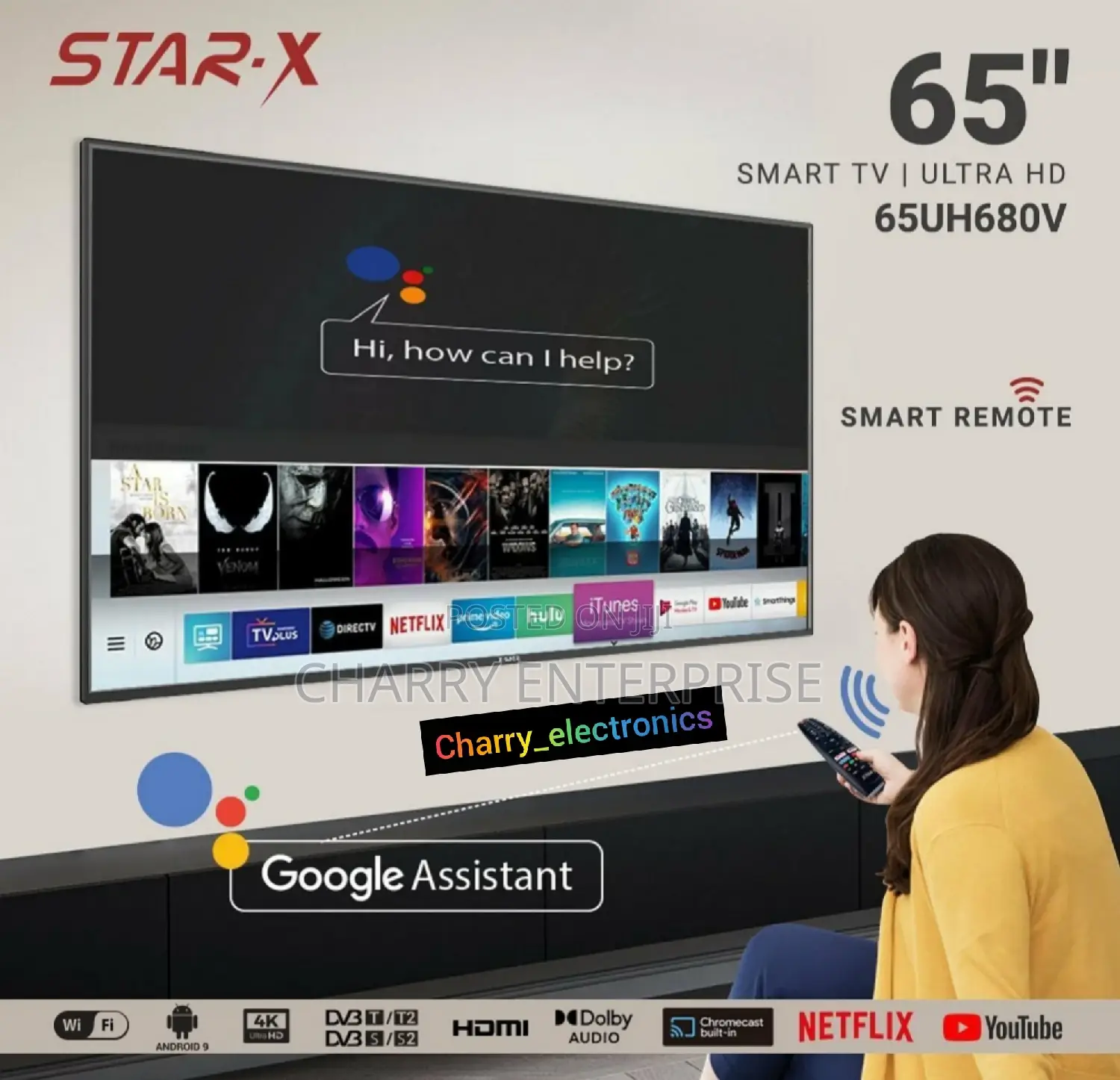 STAR X Smart Tv ULTRA HD 65 Inches