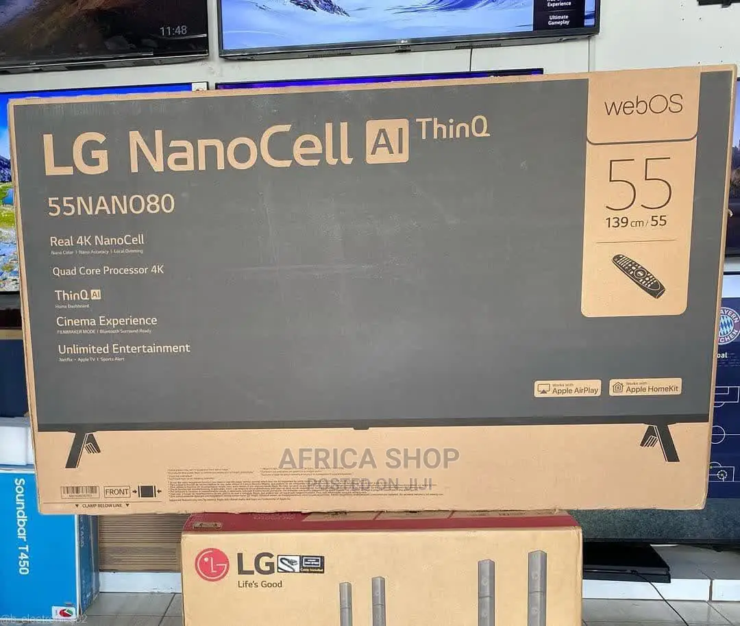 LG Nanocell Smart 4k UHD 55NANO80