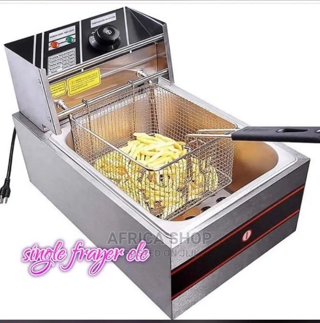 6L Electric Countertop Deep Fryer