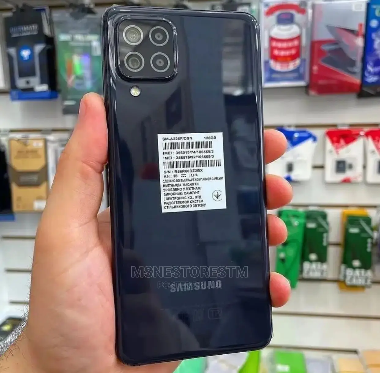 New Samsung Galaxy A22 64 GB Black