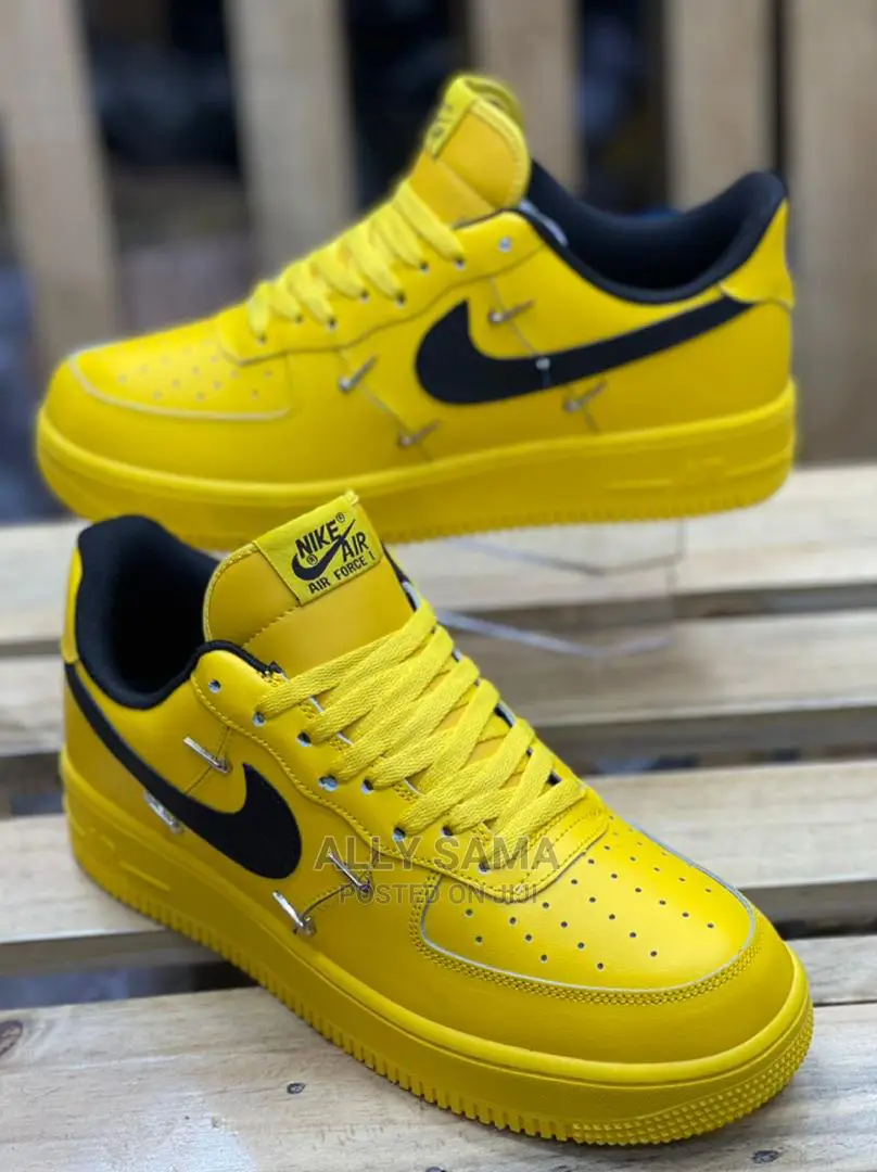 Nike Airforce1 Yellow
