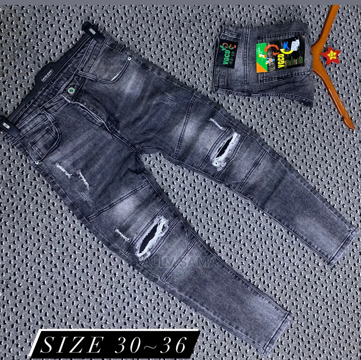 Men's Jeans Gray