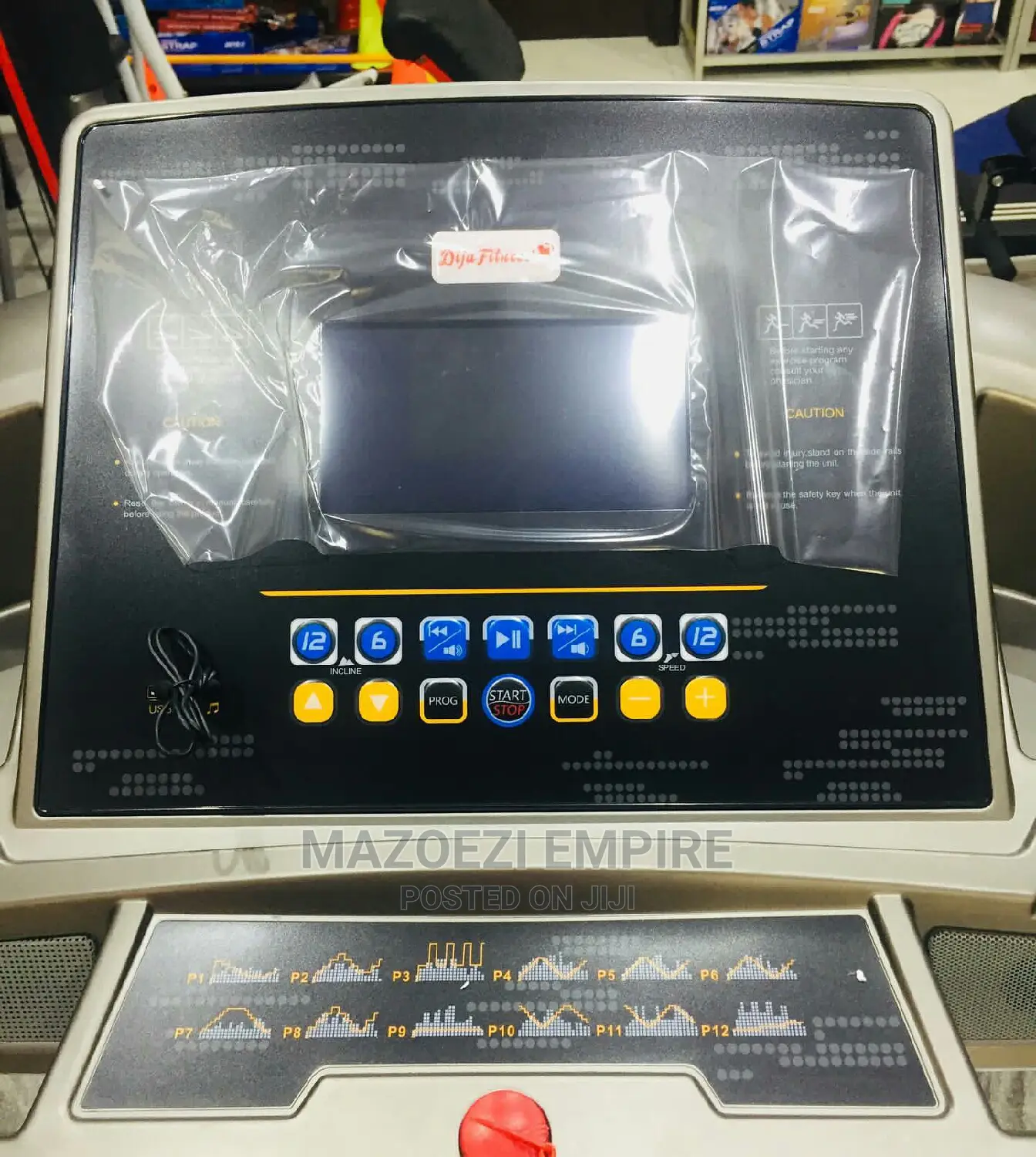 Treadmill (Weight Capacity 140kg)