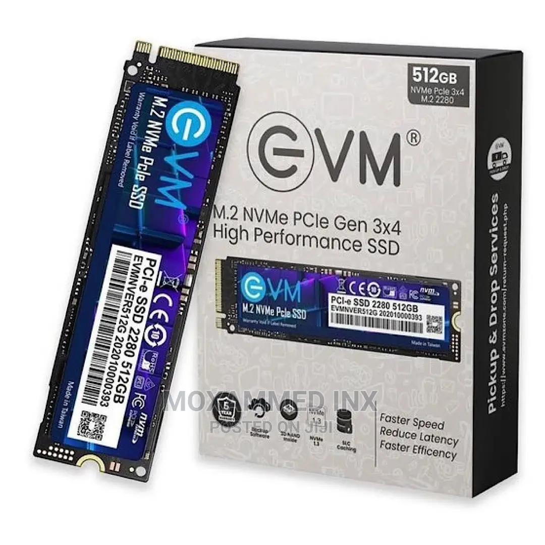 Evm 512gb Pcie Nvme Ssd