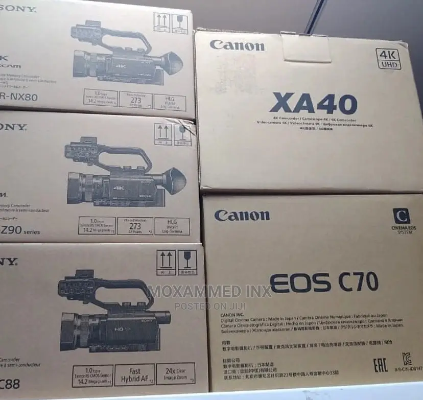 Canon Xa40 Professional Uhd 4K