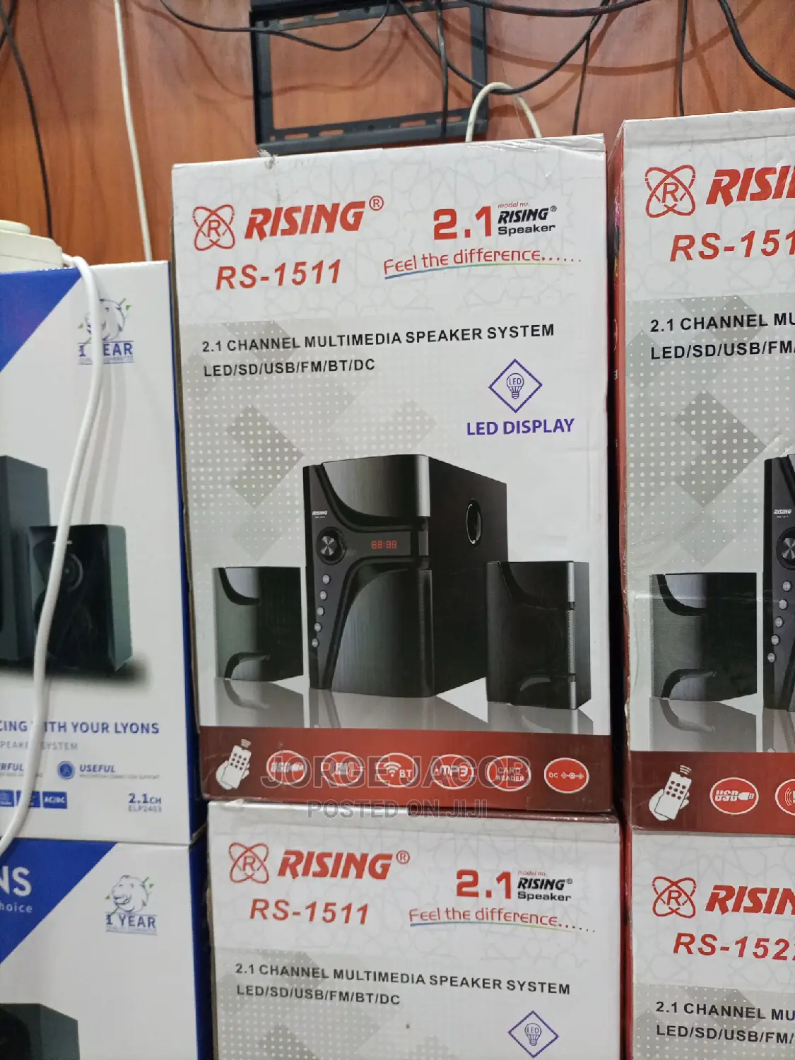 Rising Subwoofer 2.1 CH