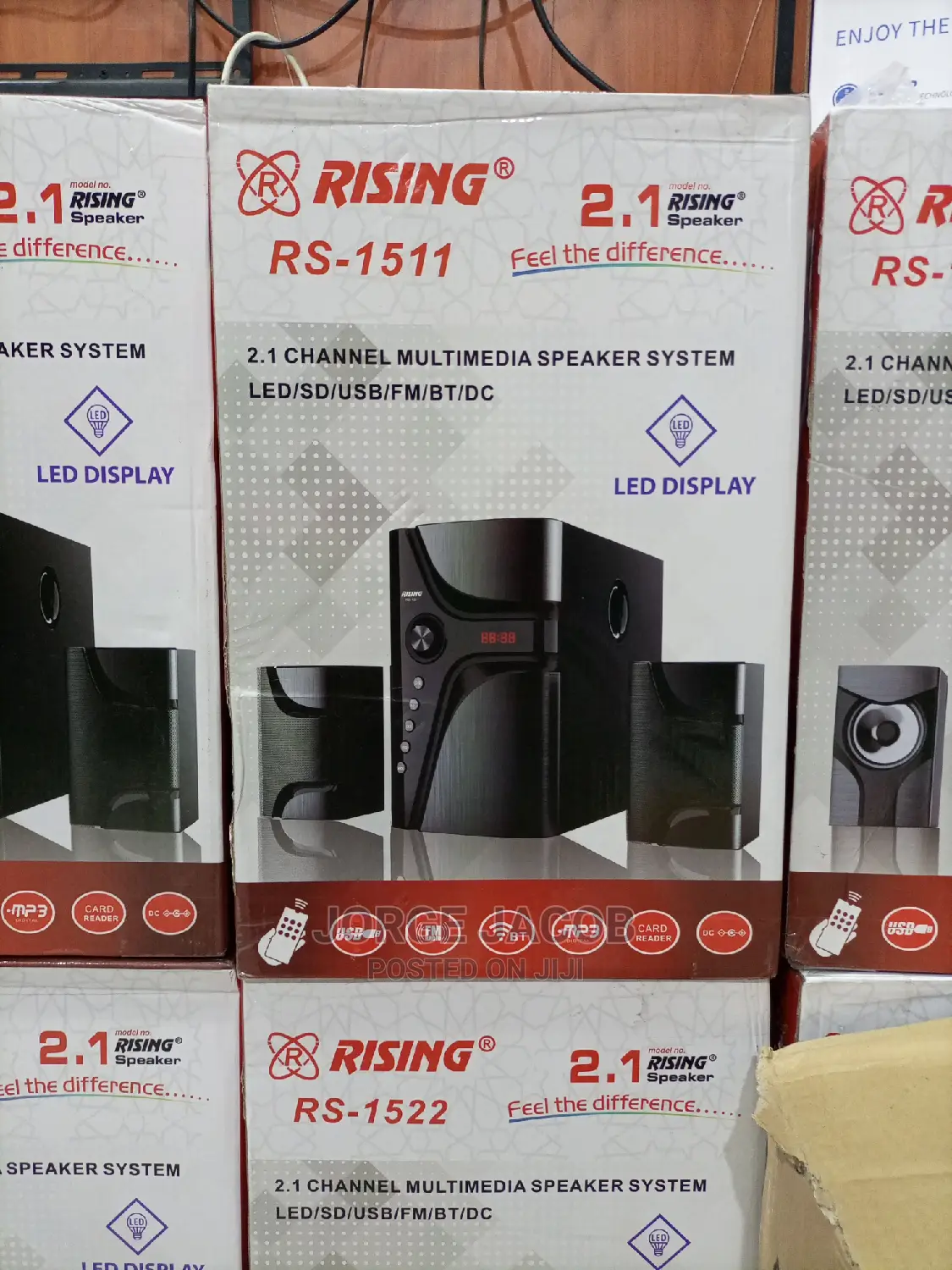 Rising Subwoofer 2.1 CH
