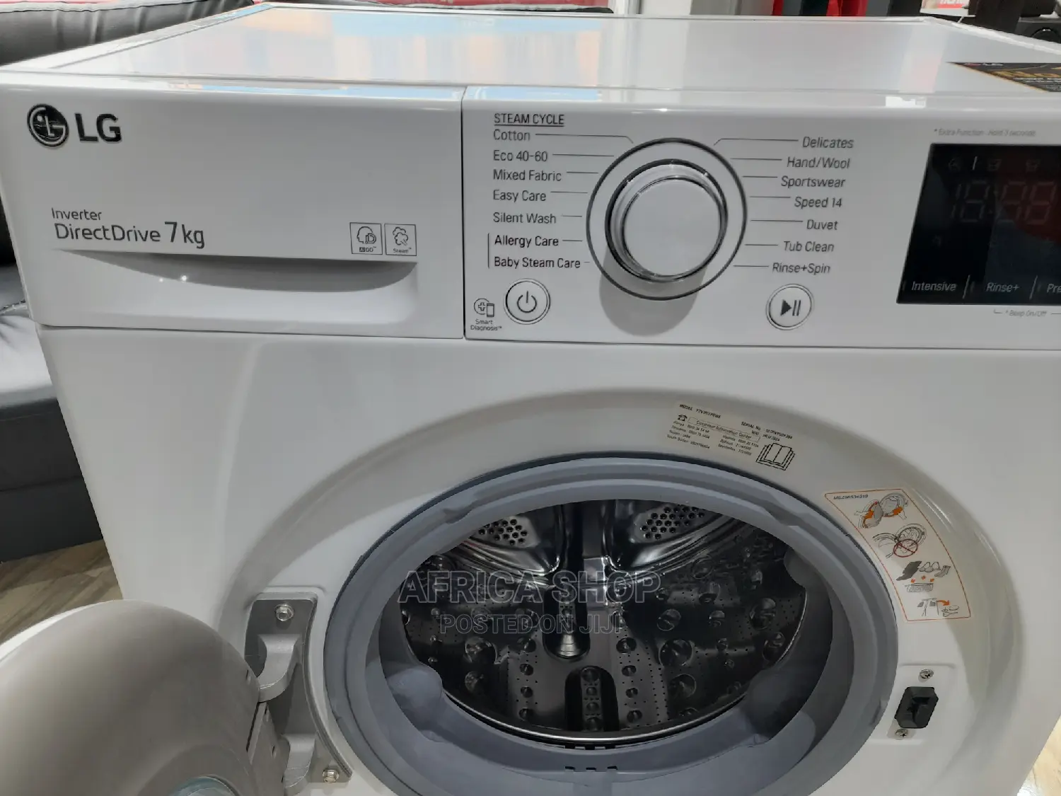 LG 7kg Front Load Washing Machine F
