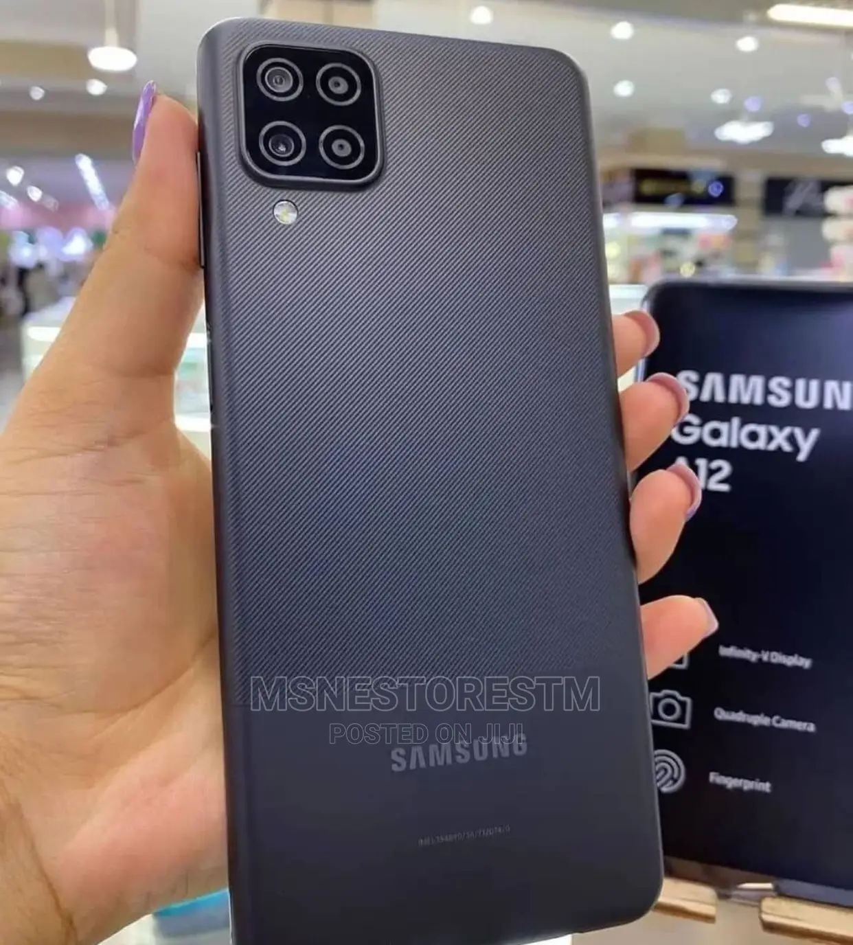 New Samsung Galaxy A12 64 GB Black
