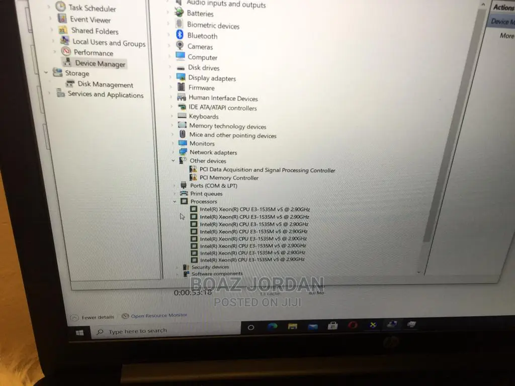 Laptop HP ZBook 15 G3 32GB Intel Core I5 SSD 1T