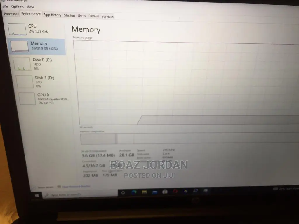 Laptop HP ZBook 15 G3 32GB Intel Core I5 SSD 1T