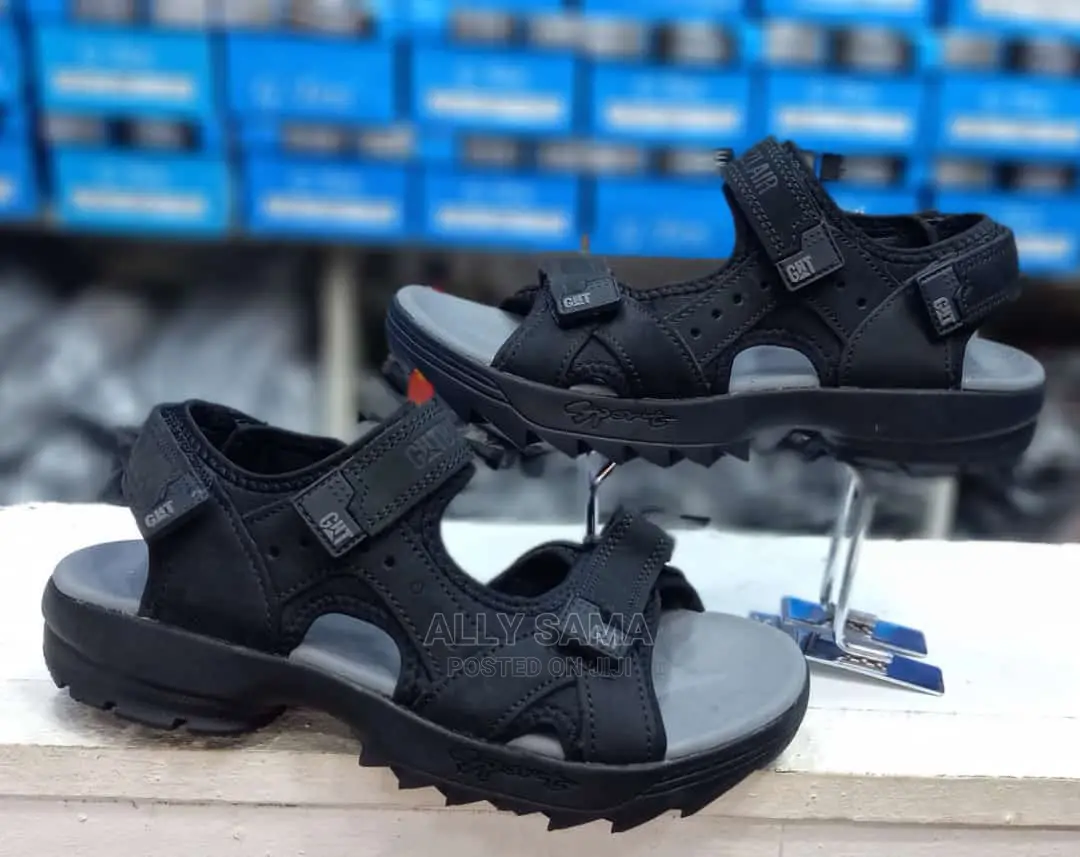 CAT Sandals Black Full