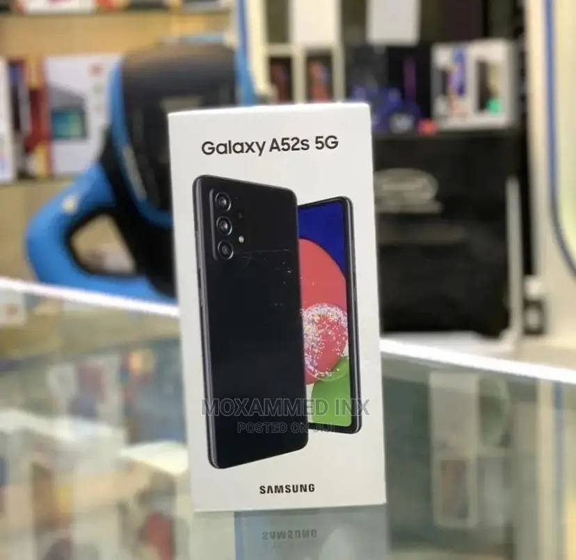 New Samsung Galaxy A52s 5G 128 GB Black