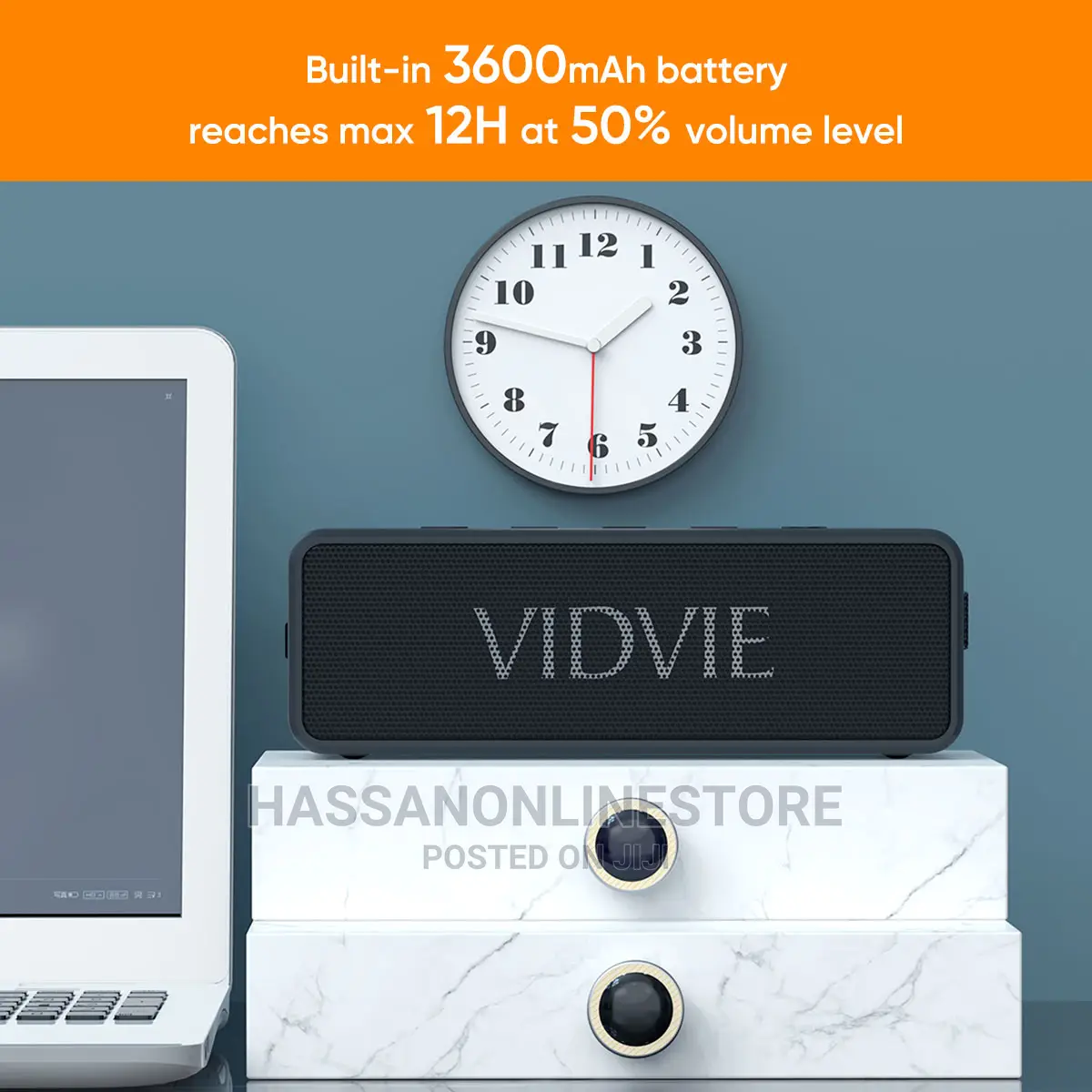 Vidvie Bluetooth Speaker SP914 - 20watt - Black
