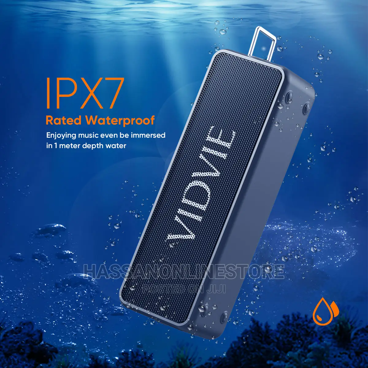 Vidvie Bluetooth Speaker SP914 - 20watt - Black