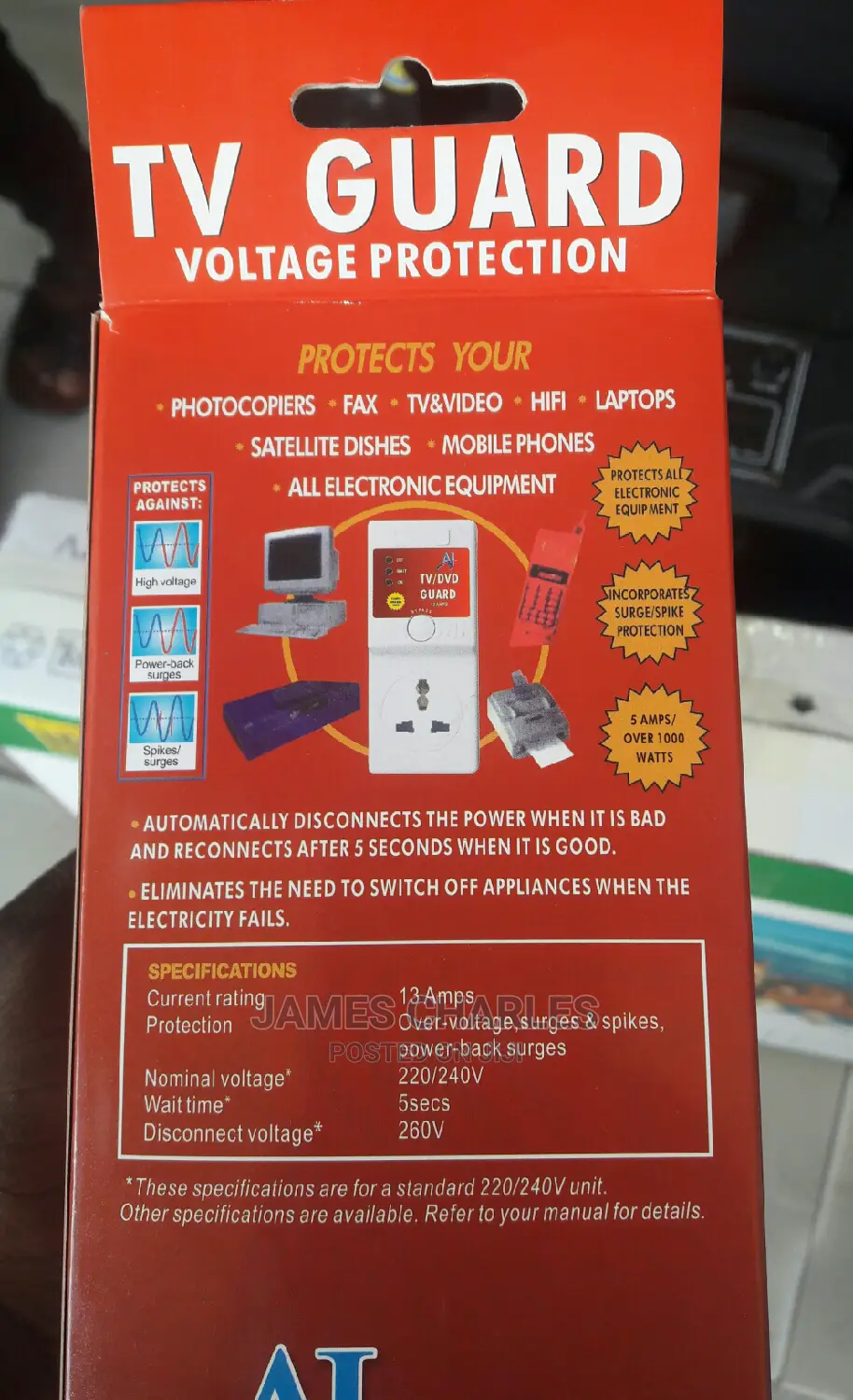 TV Voltage Protection