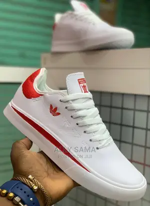 Adidas White Red
