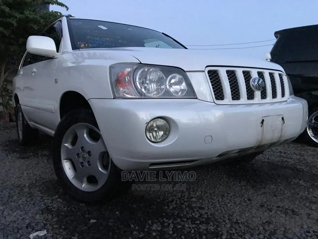 Toyota Kluger 2004 White