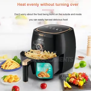 Haeger Large Capacity Low Power Air Fryer 5.5litres