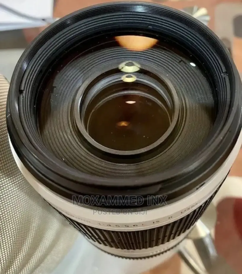 Canon EF 100-400mm F/4.5-5.6l IS II USM Lens - White