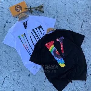 Men's T-Shirt Black White