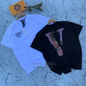 Men's T-Shirt Black White