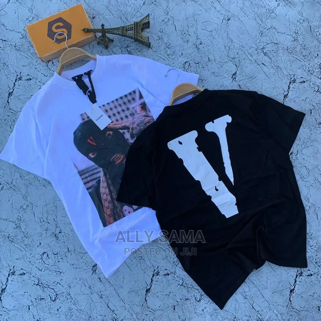 Men's T-Shirt Black White